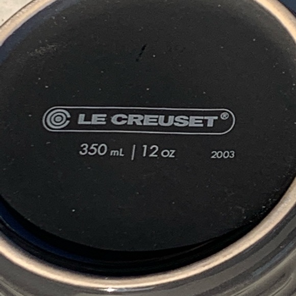 LE CREUSET MUG CUP “OYSTER” STONEWARE - Picture 5 of 5